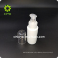 30ml white cosmetic bottle glass bottle glass pump bottle